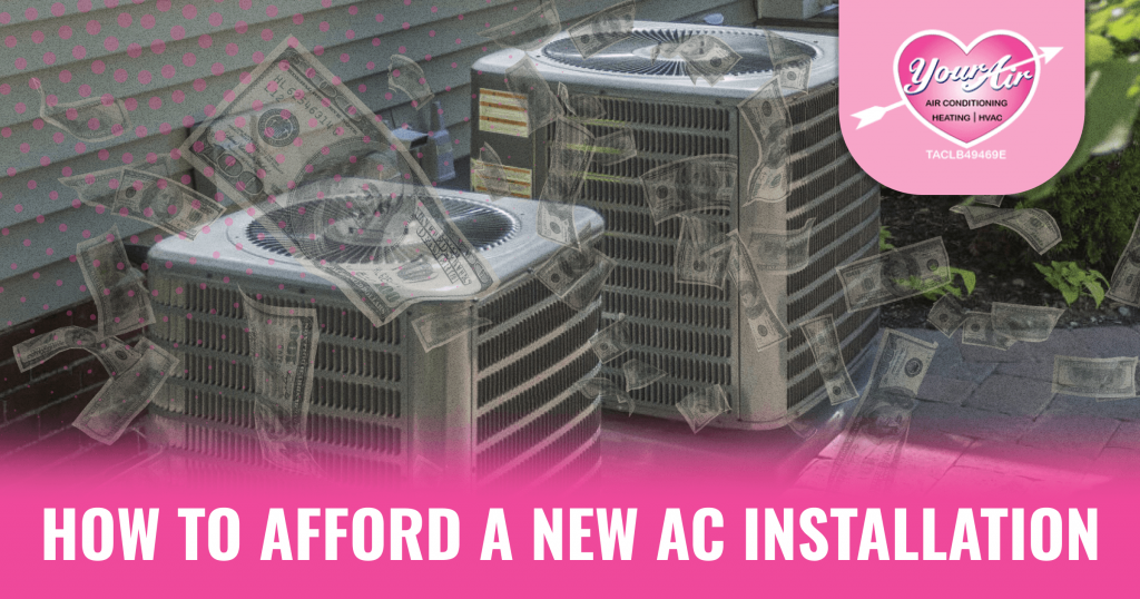 , How To Afford A New AC Installation